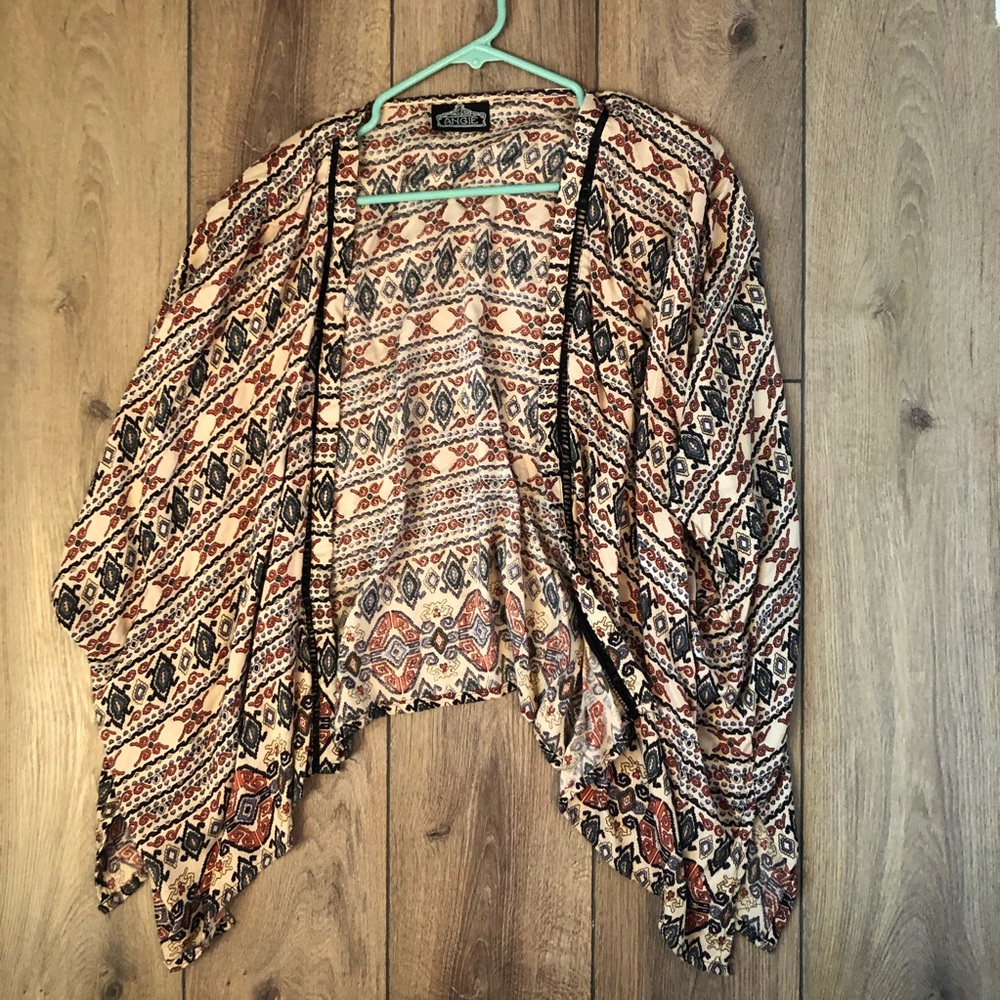 Angie size small kimono.